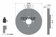 92302303 Brzdový kotouč Shoe Kit Pro TEXTAR
