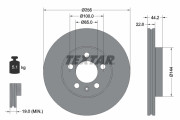 92303803 Brzdový kotouč Shoe Kit Pro TEXTAR