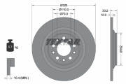 92304103 Brzdový kotouč Shoe Kit Pro TEXTAR