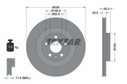 92309703 Brzdový kotouč Shoe Kit Pro TEXTAR