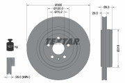 92313803 Brzdový kotouč Shoe Kit Pro TEXTAR