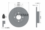92316003 Brzdový kotouč Shoe Kit Pro TEXTAR