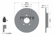 92316303 Brzdový kotouč Shoe Kit Pro TEXTAR