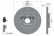 92318105 Brzdový kotouč PRO TEXTAR