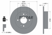 92320203 Brzdový kotouč Shoe Kit Pro TEXTAR