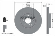 92321303 Brzdový kotouč Shoe Kit Pro TEXTAR