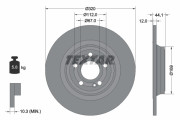 92324303 Brzdový kotouč Shoe Kit Pro TEXTAR