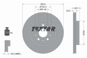 92324505 Brzdový kotouč TEXTAR