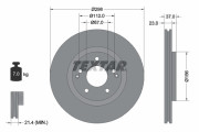 92324903 Brzdový kotouč Shoe Kit Pro TEXTAR