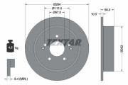 92326603 Brzdový kotouč Shoe Kit Pro TEXTAR