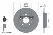 92327203 Brzdový kotouč Shoe Kit Pro TEXTAR