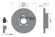 92329703 Brzdový kotouč Shoe Kit Pro TEXTAR