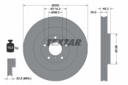 92336003 Brzdový kotouč Shoe Kit Pro TEXTAR