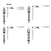 205J200 Sada kabelů pro zapalování BREMI