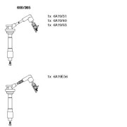 600/365 Sada kabelů pro zapalování BREMI
