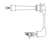 6A85/40 zapalovací kabel BREMI