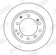 561295J Brzdový kotouč JURID