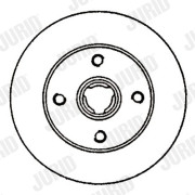 561413J Brzdový kotouč JURID