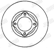 561539J Brzdový kotouč JURID