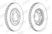 561580J Brzdový kotouč JURID