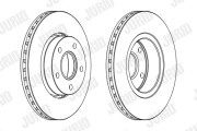 561949J Brzdový kotouč JURID
