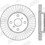 562409J Brzdový kotouč JURID
