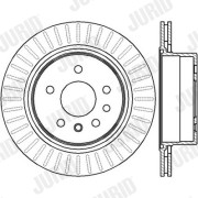 562413J Brzdový kotouč JURID