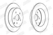562415J Brzdový kotouč JURID