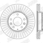 562449J Brzdový kotouč JURID
