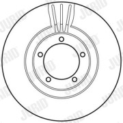 562821JC Brzdový kotouč JURID