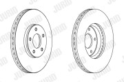 562910JC Brzdový kotouč JURID