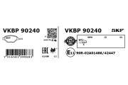 VKBP 90240 Sada brzdových destiček, kotoučová brzda SKF