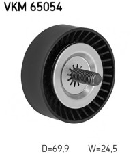 VKM 65054 Vratná/vodicí kladka, klínový žebrový řemen SKF