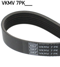 VKMV 7PK1675 ozubený klínový řemen SKF