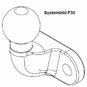 316347600001 Kozlik, tazne zarizeni F30 WESTFALIA