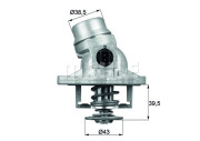 TM 12 105 Termostat, chladivo BEHR