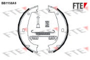 BB1158A6 Sada brzdových čelistí, parkovací brzda FTE