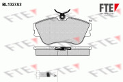 9010116 Sada brzdových destiček, kotoučová brzda FTE