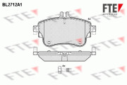 9010938 Sada brzdových destiček, kotoučová brzda FTE