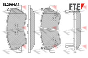 BL2964A1 Sada brzdových destiček, kotoučová brzda FTE