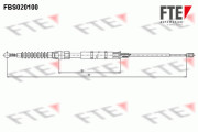 FBS020100 Tažné lanko, parkovací brzda FTE