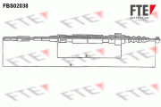 9250045 Tažné lanko, parkovací brzda FTE