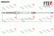 FBS02076 Tažné lanko, parkovací brzda FTE