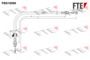 FBS10086 Tažné lanko, parkovací brzda FTE