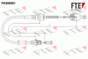 FKS08001 Tažné lanko, ovládání spojky FTE