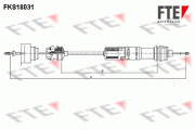 FKS18031 Tažné lanko, ovládání spojky FTE