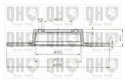 BDC1006 Brzdový kotouč QUINTON HAZELL