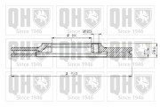 BDC4585 Brzdový kotouč QUINTON HAZELL