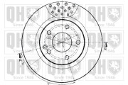 BDC5168 Brzdový kotouč QUINTON HAZELL