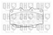 BP755 Sada brzdových destiček, kotoučová brzda QUINTON HAZELL